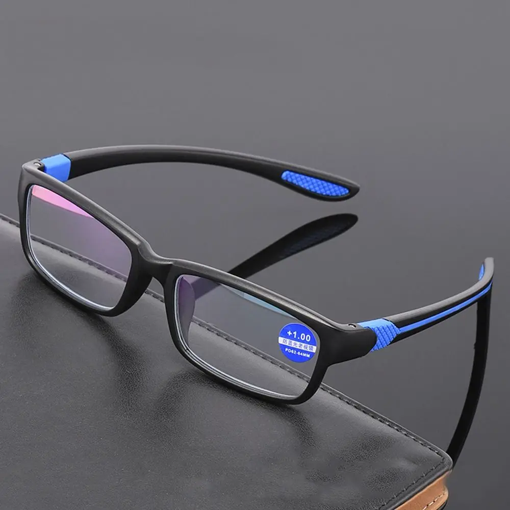 Top Trends: Reading Glasses Men Women Sports Anti-blue Light Reading Eyewear Black Red TR90 Frame Presbyopia Eyeglasses + 100 To+ 400 Glasses Shoppable Styles