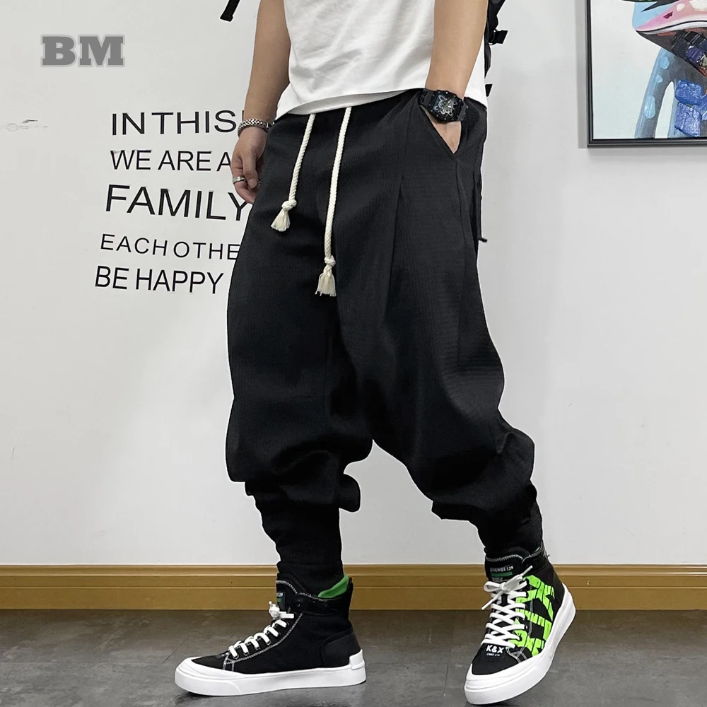 Top Trends: Korean Hip Hop Trendy Oversize Harem Pants Streetwear Skateboard Jogging Pants Harajuku Casual Joggers Sport Trousers Men Shoppable Styles