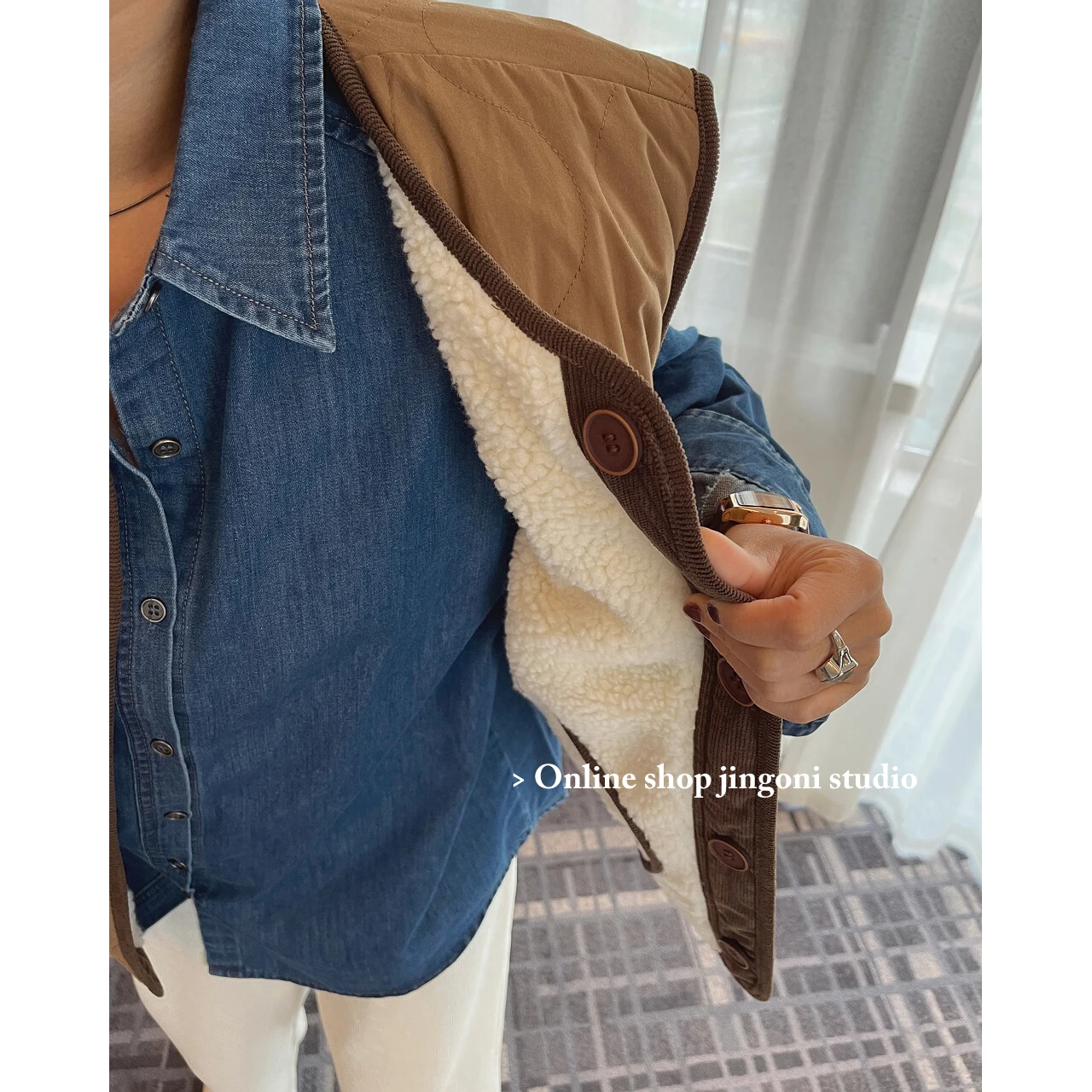 Top Trends: 2023 Woman Faux Fur Lining Down Padding Puffer Vests Oem Y2k Clothes Sleeveless Tops Waistcoats Vintage Blouses Cardigans New Shoppable Styles - Image 2