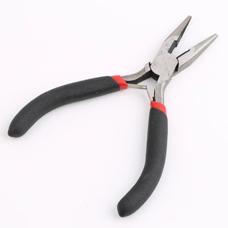 Top Trends: Stainless Steel Hair Pliers Tip Plier Diy Hair Extension Tools Flat Type Plier Clamp For Hair Extensions Shoppable Styles