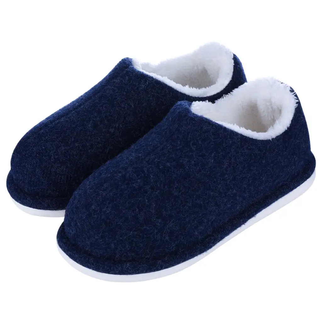 Top Trends: Bebealy Winter Fuzzy Fur Slippers For Women Plush Felt Home Cotton Slippers Fluffy Soft Flat Non-Slip Heel Wrap Furry Slides Shoppable Styles