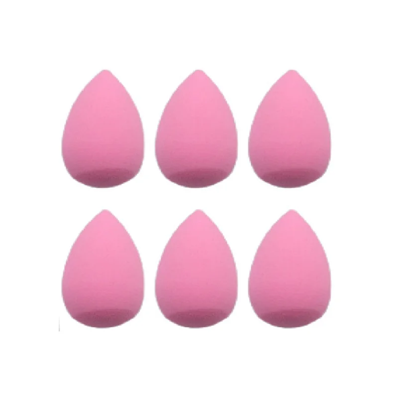 Top Trends: 6Pcs Mini Makeup Sponge Powder Puff Beauty Sponge For Makeup Concealer Liquid Foundation Face Cosmetic Puff Make Up Sponge Shoppable Styles - Image 6