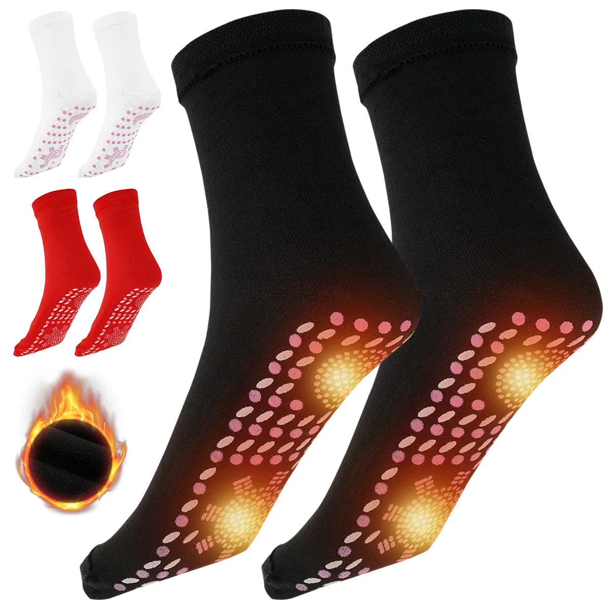 Top Trends: Self-Heating Socks Anti-Fatigue Winter Outdoor Warm Heat Insulated Socks Thermal Socks For Hiking Camping Cycling Skiing Shoppable Styles