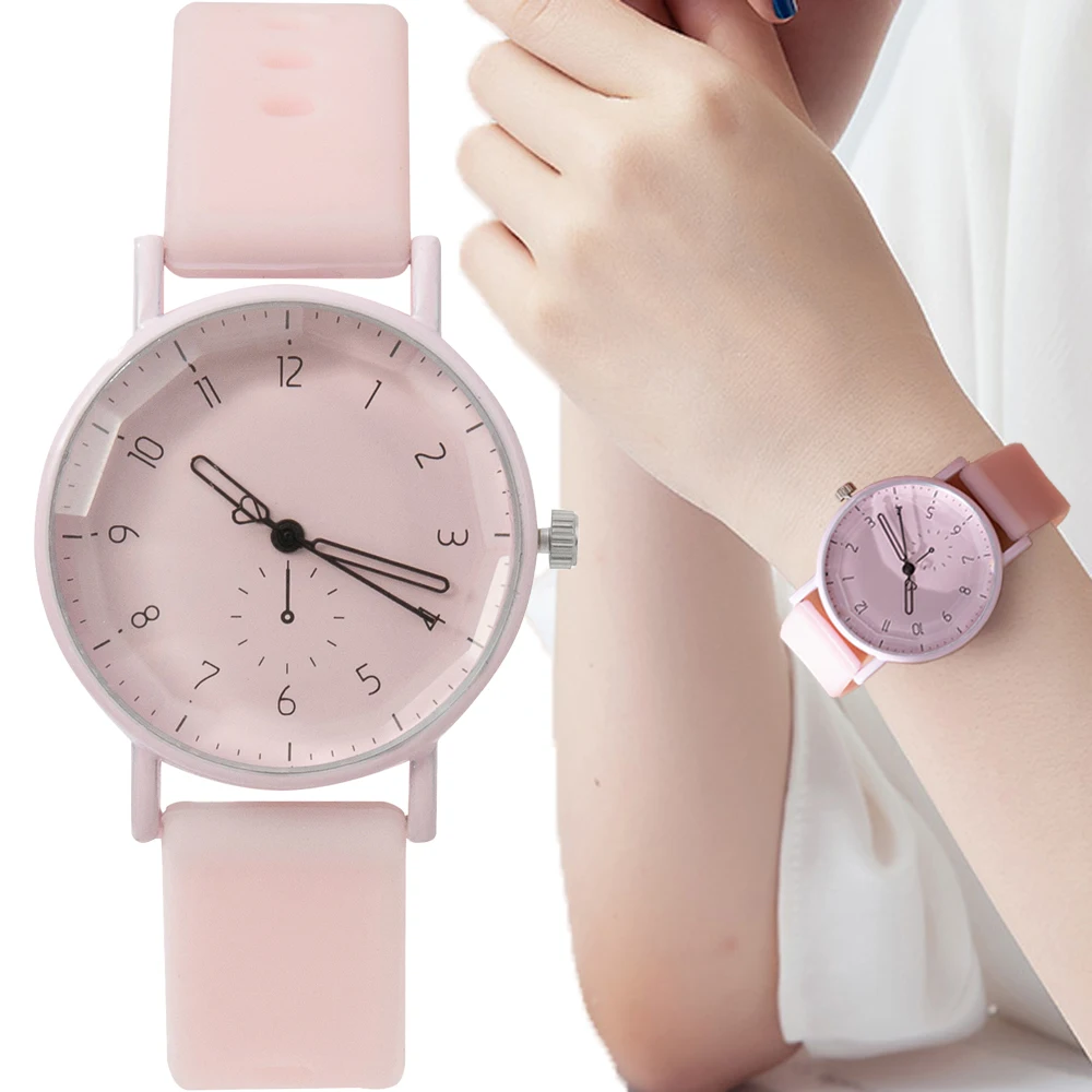 Top Trends: Fashion Women's Watch Trendy Women's Silicone Watches Casual Sport Style Women's Quartz Wristwatch Shoppable Styles