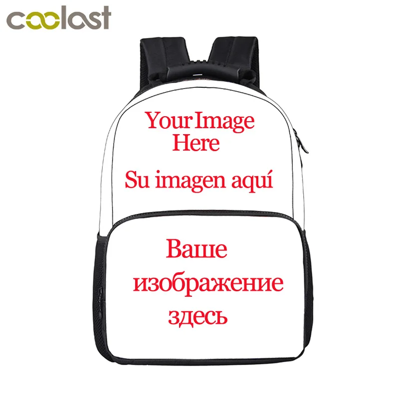 Top Trends: Customize Your Name Logo Image Backpack Men Women Travel Bags Children School Bags For Teenager Boy Girl School Backpack Bookbag Shoppable Styles