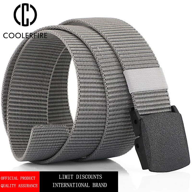 Top Trends: Belts Men And Women Nylon Webbing Tactical Military Casual Designer Canvas Jeans Belt High Quality Army Waist Fabric Strap HB041 Shoppable Styles