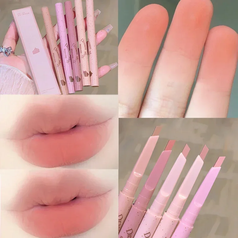 Top Trends: Smooth Contouring Lip Liner Pen Makeup Matte Outline 3D Lips Lipstick Pencil Waterproof Lasting Nude Pink Lip Tint Lips Cosmetic Shoppable Styles