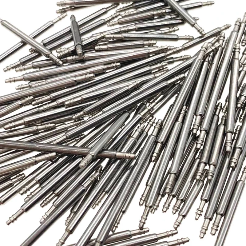 Top Trends: 108PCs / pack 8-25mm Stainless Steel Watch Band Strap Spring Bar Link Pins Remover New Silver Watches Accessories Shoppable Styles