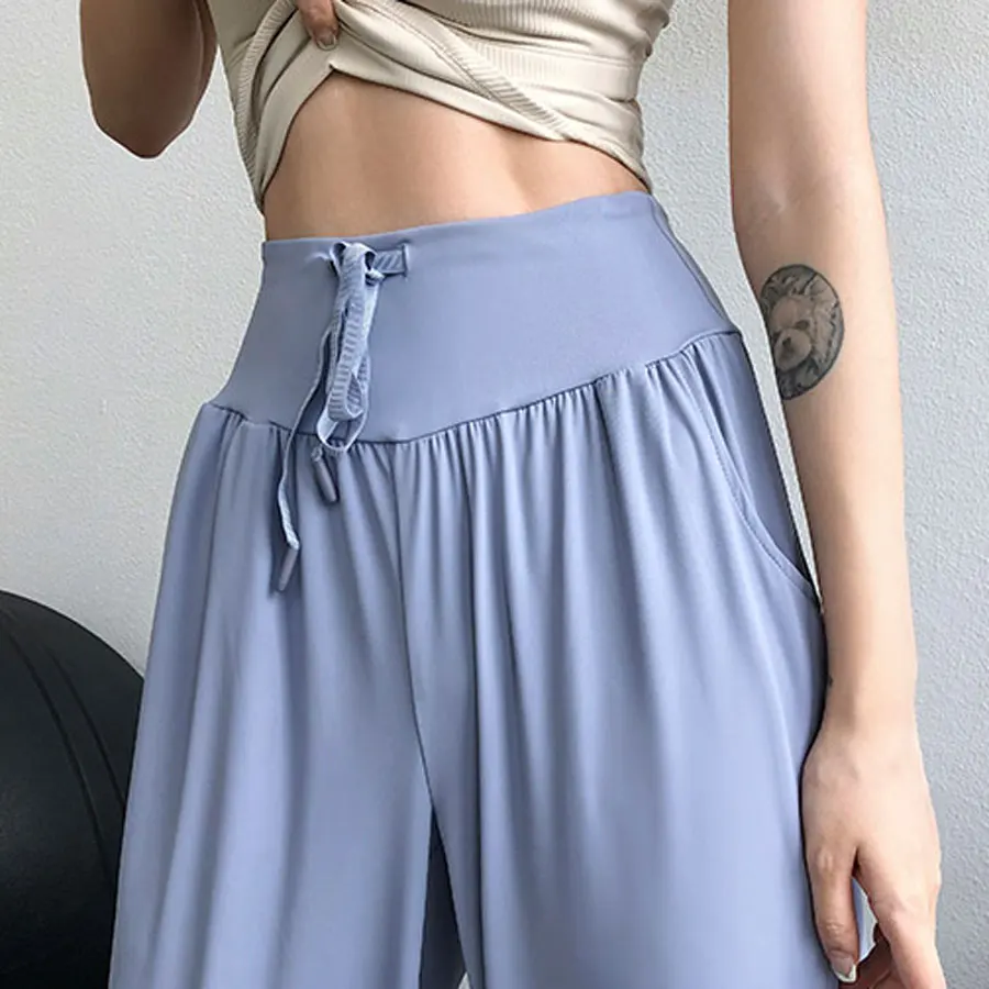 Top Trends: Sport Joggers Pants Women High Waist Baggy Yoga Pants Drawstring Loose Casual Workout Sweatpants Super Quality Soft Stretch Shoppable Styles