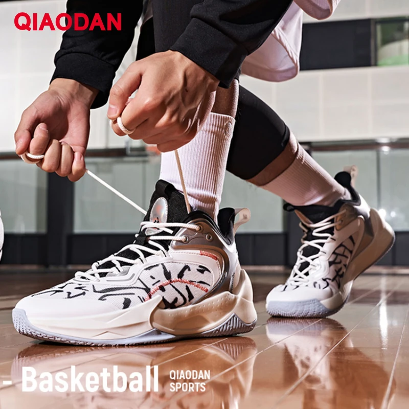 Top Trends: QIAODAN 2023 Basketball Shoes For Men Non-slip Breathable Sneakers Wear Resistant Sports Shoes Fashion Footwear XM15220110C Shoppable Styles