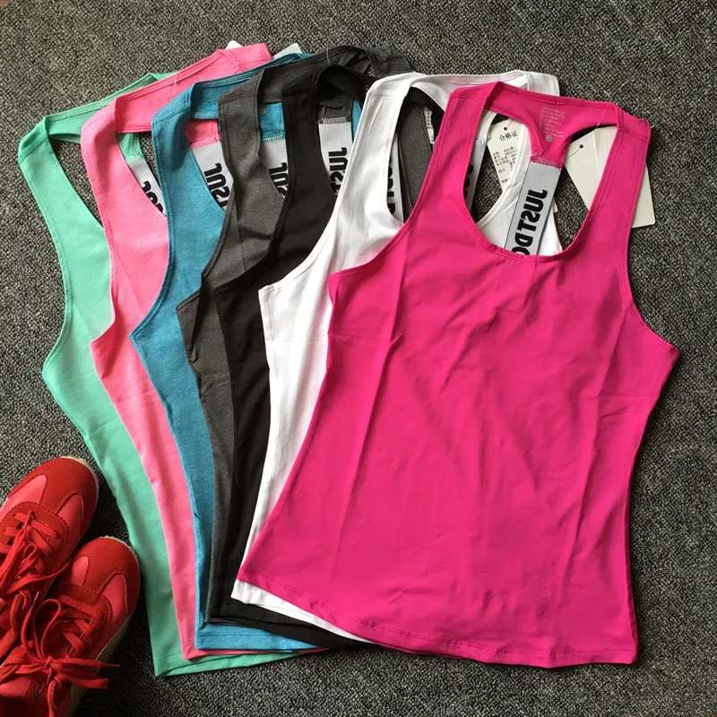 Top Trends: Quick Dry Sports Vest Women Sports Tops Summer Casual Sleeveless Fitness Gym Running Yoga Tank Tops Sweatshirt Shoppable Styles