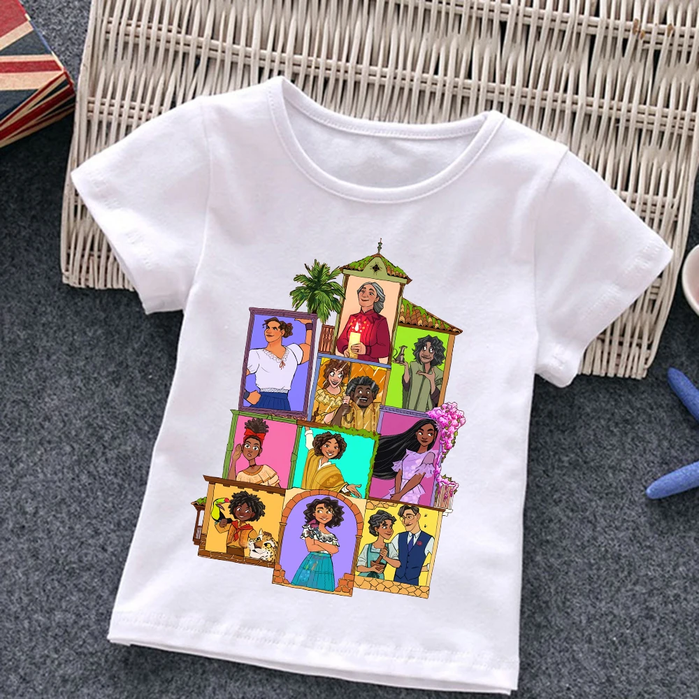 Top Trends: Encanto Mirabel Kids T-Shirts Disney T Shirts Children Cartoons Kawaii Short Sleeve Casual Clothes Anime Tops Boy Girl Tee Shirt Shoppable Styles