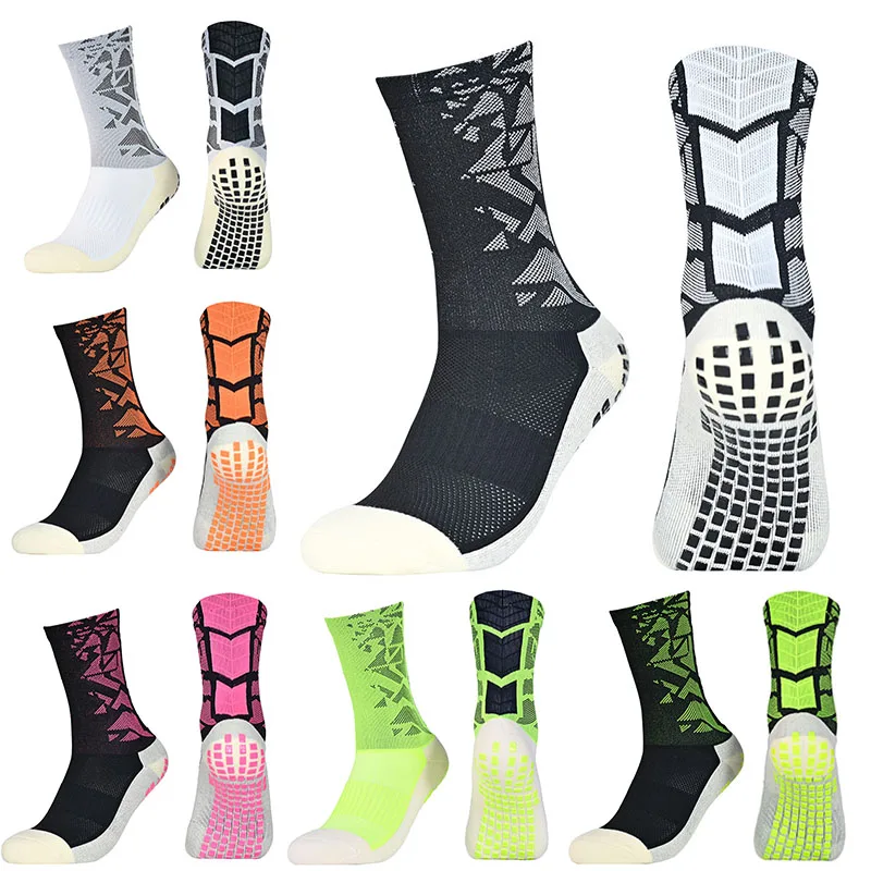 Top Trends: 2024 NEW ANTI SLIP Football Socks Mid Calf Non Slip Soccer Cycling Sports Socks Mens Shoppable Styles