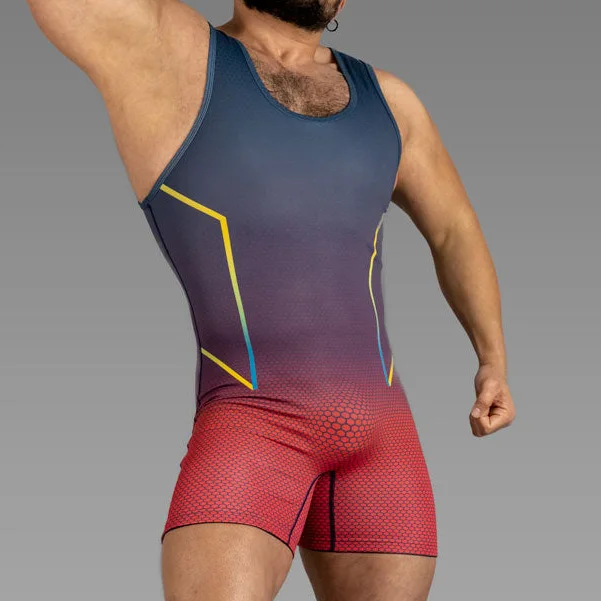 Top Trends: Wrestling Singlets Triathlon Bodysuit WWE Gym Breathable Sport Skinsuit Swimwear Marathon Running Weightlifting PowerLifting Shoppable Styles