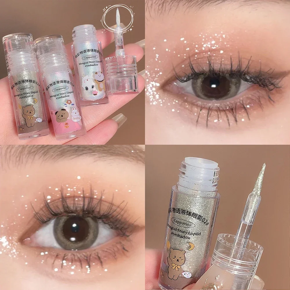 Top Trends: Shimmer Shine Liquid Eyeshadow Palette Matte Glitter Diamond Eyeshadow Eye Liner Pen Shiny Eye Shadow Eye Pigments Makeup Tools Shoppable Styles