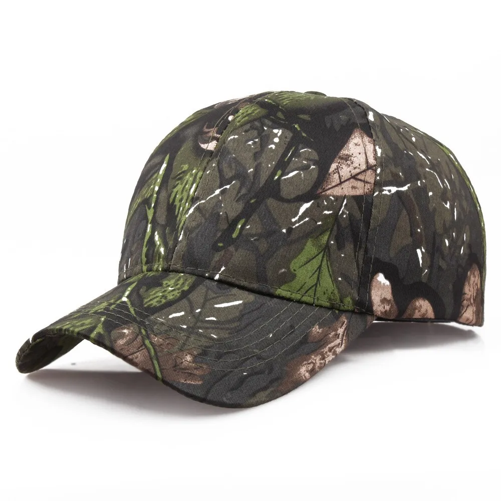 Top Trends: Mens Camouflage Military Adjustable Hat Camo Hunting Fishing Army Baseball Cap Football Adjustable Classic Polyester Sun Hats Shoppable Styles