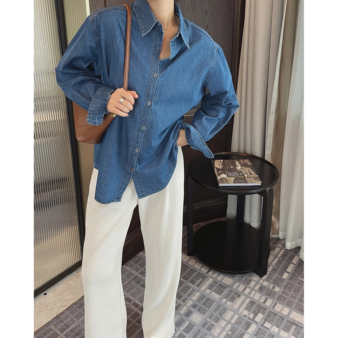 Top Trends: 2023 Woman Oem Denim Jean Blouses Shirts Jackets Clothing Fashion Tops Elegant Vintage Demi-Season Korean Streetwear Cardigan Shoppable Styles