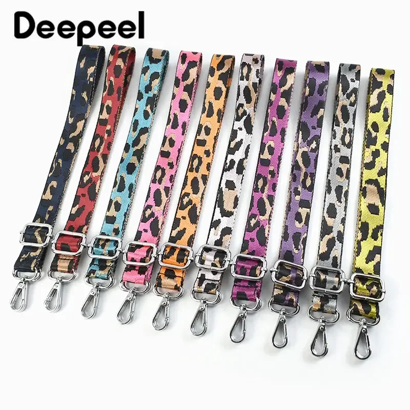 Top Trends: Deepeel Women 2.5cm Narrow Bag Strap Fashion Colorful Leopard Shoulder Crossbody Straps Accessories Female Adjustable Bags Belt Shoppable Styles