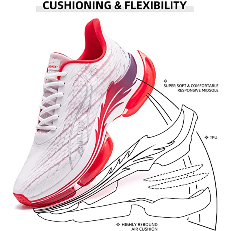 Top Trends: ONEMIX Fitness Running Shoes Men 2023 Peacock Christmas Series Athletic Breathable Gym Trainers Shoes Walking Sneakers For Women Shoppable Styles - Image 5