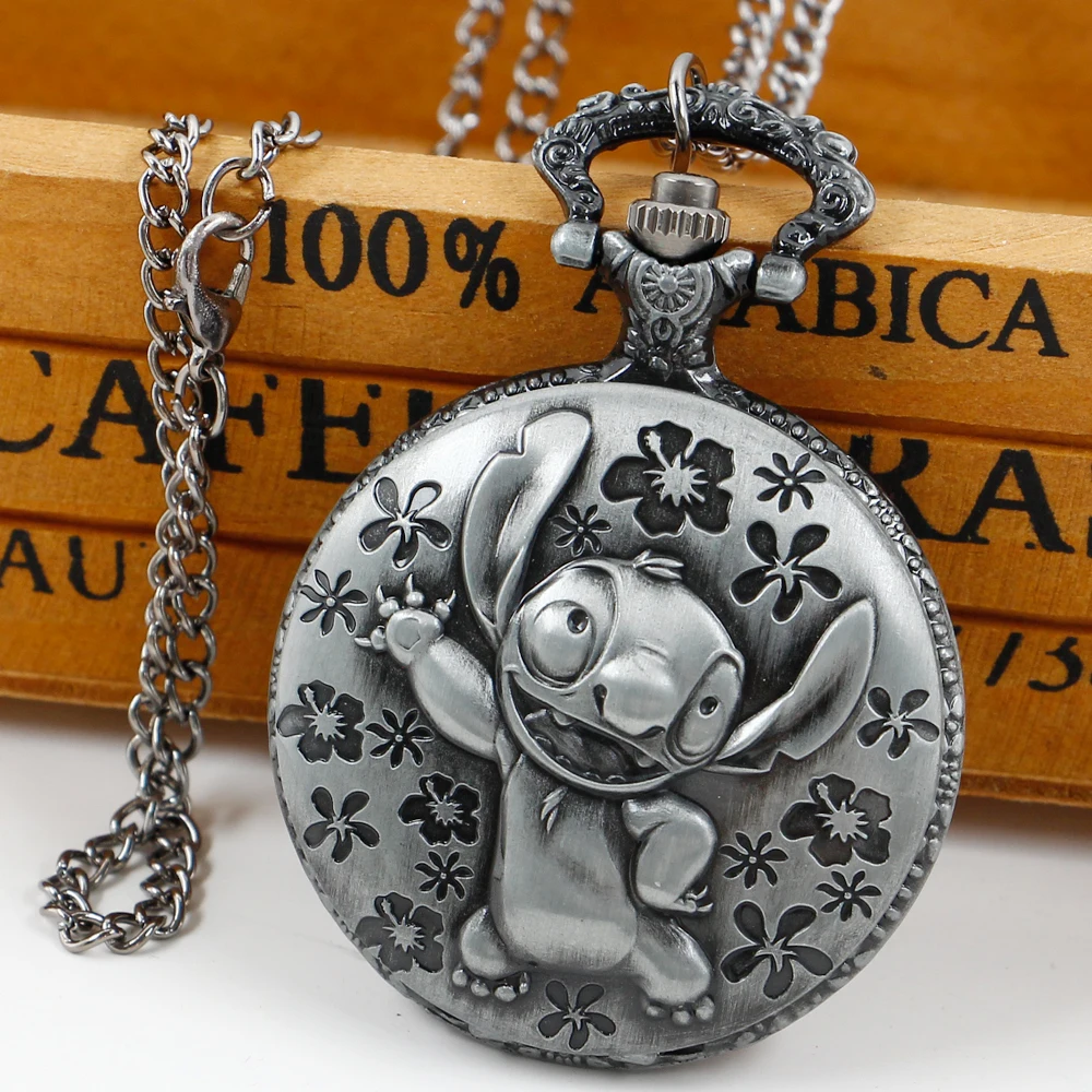 Top Trends: Quartz Movement Pocket Watches Anime Personality Creative Pocket FOB Watch Pendant For Children Boy Girl Reloj Shoppable Styles - Image 6