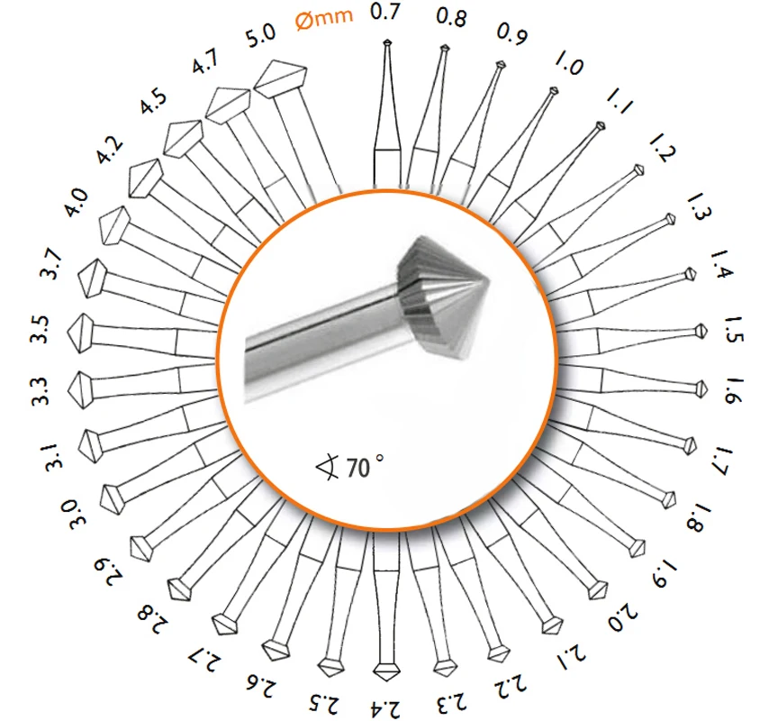 Top Trends: 2.35mm Shank Precision Tungsten Carbide Rotary Burrs Milling Cutter Tool Recessed Grinding Head Engraving Knife Tools Shoppable Styles