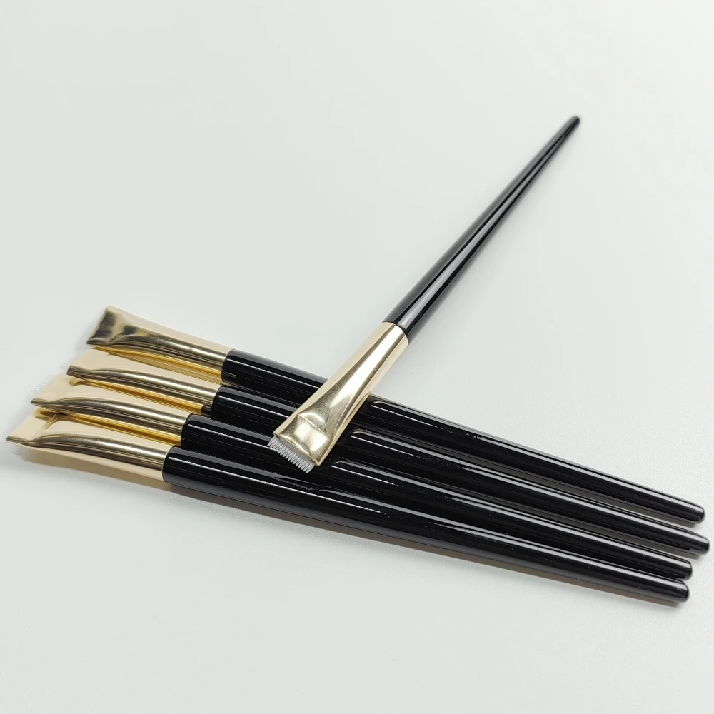 Top Trends: Reusable Eyebrow Lamination Brushes Comb Wooden Glue Balm Lash Lift Tools Private Label Available Shoppable Styles - Image 3