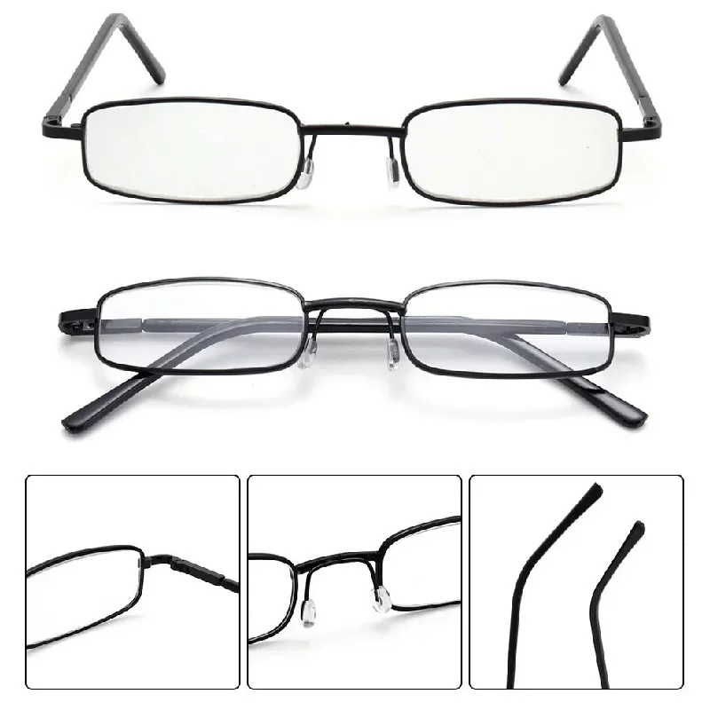 Top Trends: Mini Portable Anti Blue Light Reading Glasses Ultra Light And High-definition Eyewear Elderly People's Presbyopia Eyeglasses Shoppable Styles - Image 5