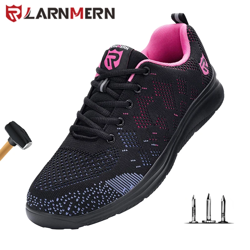 Top Trends: Larnmern Winter Safety Shoes Women Lightweight Steel Toe Shoes Men Slip On Breathable Work Shoes Safety Boots Safety Sneakers Shoppable Styles