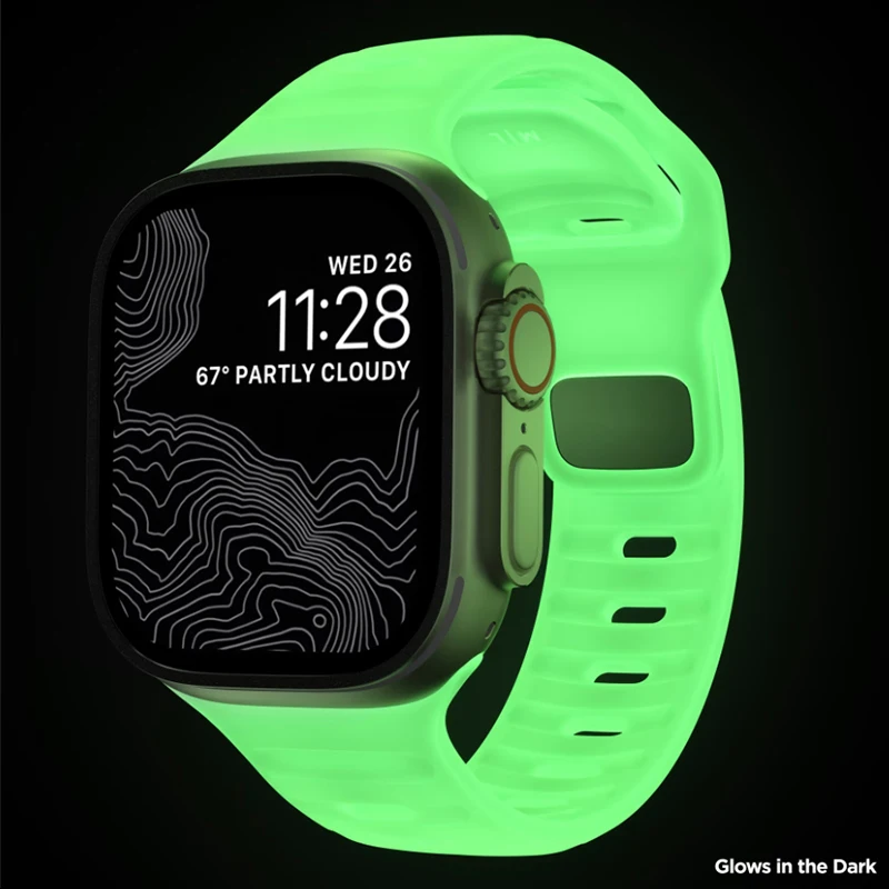 Top Trends: Strap For Apple Watch Band 45 49 42 41 44 40 38mm Luminous Glow Bracelet For Apple Watch Strap For IWatch Ultra 8 7 6 5 4 SE Shoppable Styles