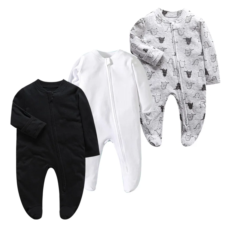 Top Trends: Newborn Baby Bodysuits Long Sleevele 100% Cotton Baby Clothes O-neck 0-24M Baby Jumpsuit Baby Clothing Infant Sets Shoppable Styles