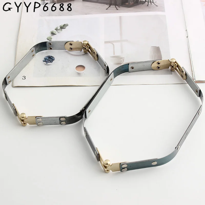 Top Trends: 2-10-30 Pieces Wholesale Metal Internal Flex Frame Kiss Clasp Purse Frame Accessories Bag Flexable Wallet DIY Hardware Shoppable Styles