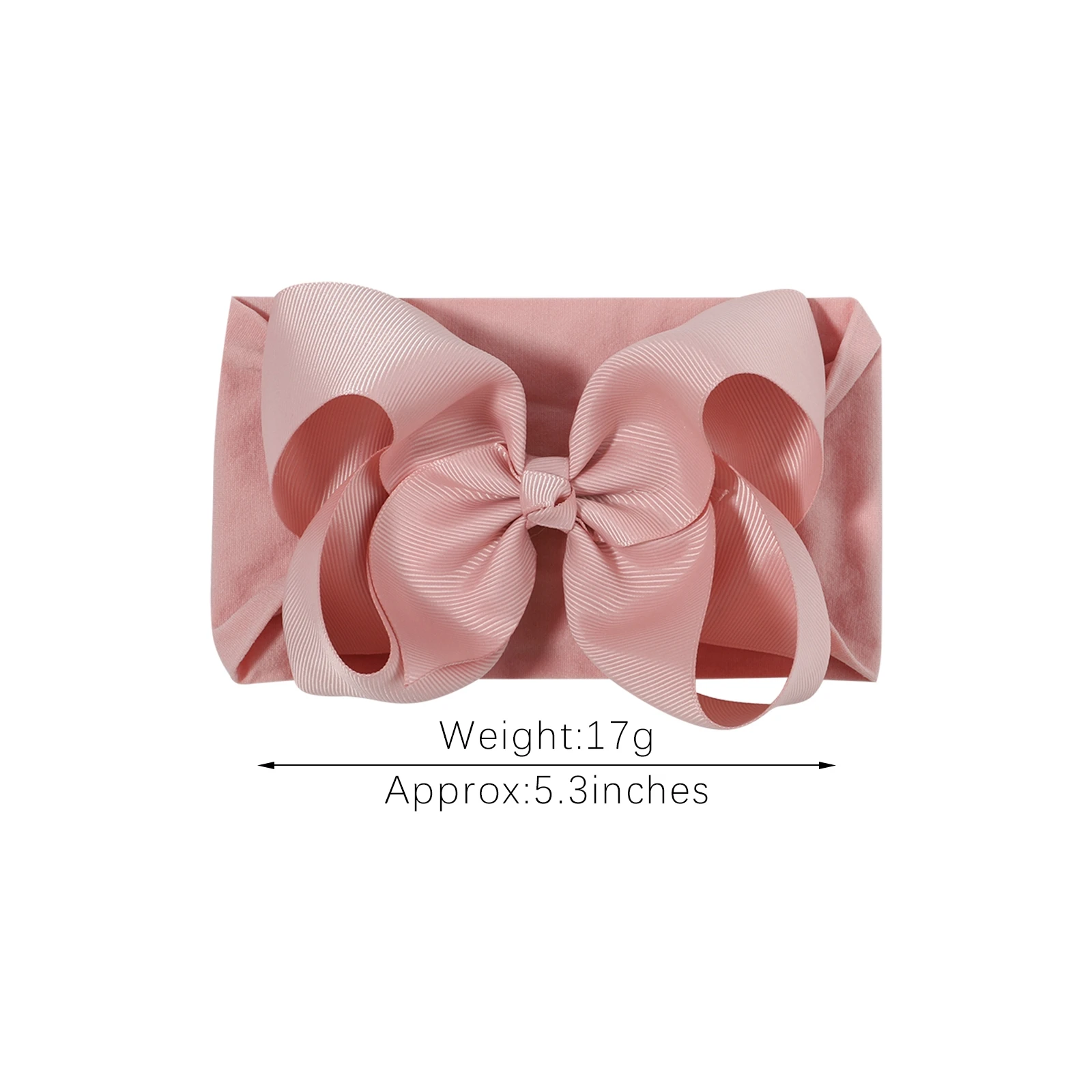 Top Trends: 1Pcs Toddler Girl Ribbon Big Bows Hair Band Baby Headband Wide Turban Newborn Headbands For Kids Hair Accessories Wholesale Shoppable Styles - Image 5