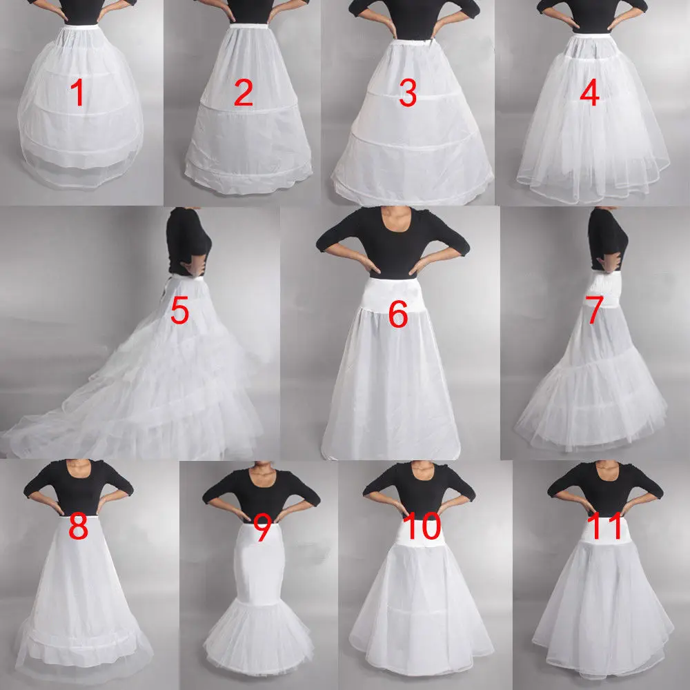 Top Trends: Prom Dress Bridal Slip Hoop Skirt Wedding Petticoat Underskirt Crinoline Shoppable Styles