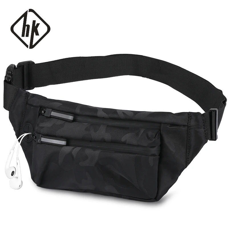 Top Trends: HcanKcan Waterproof Men&#039;s Waist Bag Casual Chest Pack Fashion Crossbody Bags For Men Multifunctional Shoulder Bag Man Belt Pouch Shoppable Styles