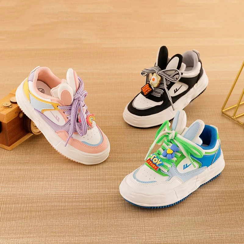 Top Trends: Huili Children's Casual Sneakers 2023 Spring New Girls' Princess Board Shoes Boys' Fashion Breathable Sports Shoes Shoppable Styles