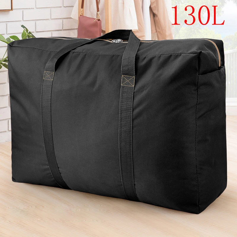 Top Trends: Thicken Portable Travel Clothes Storage Bags Zipper Waterproof Designer Luggage Bag Moving House Hand Bag Moisture Proof Package Shoppable Styles