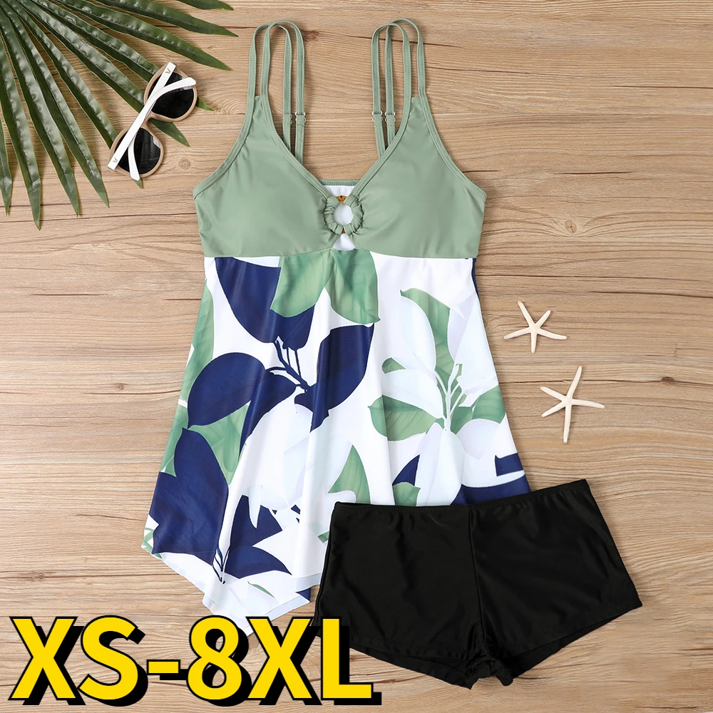 Top Trends: Summer New Design Printing Swimwear Bathing SuitWomen Swimsuit Beachwear Two Pieces Set Tankini Female Sexy Fashion Monokini Shoppable Styles