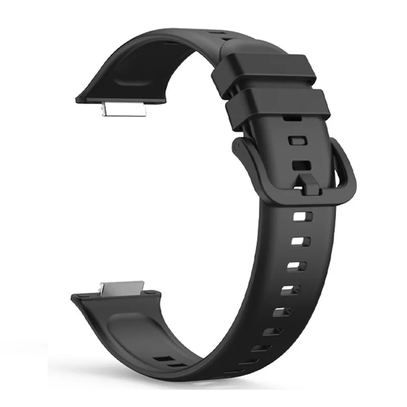 Top Trends: Silicone Band For Huawei Watch Fit 2 Strap Smartwatch Wristband Metal Buckle Sport Replacement Bracelet Huawei Watch Fit2 Correa Shoppable Styles - Image 4