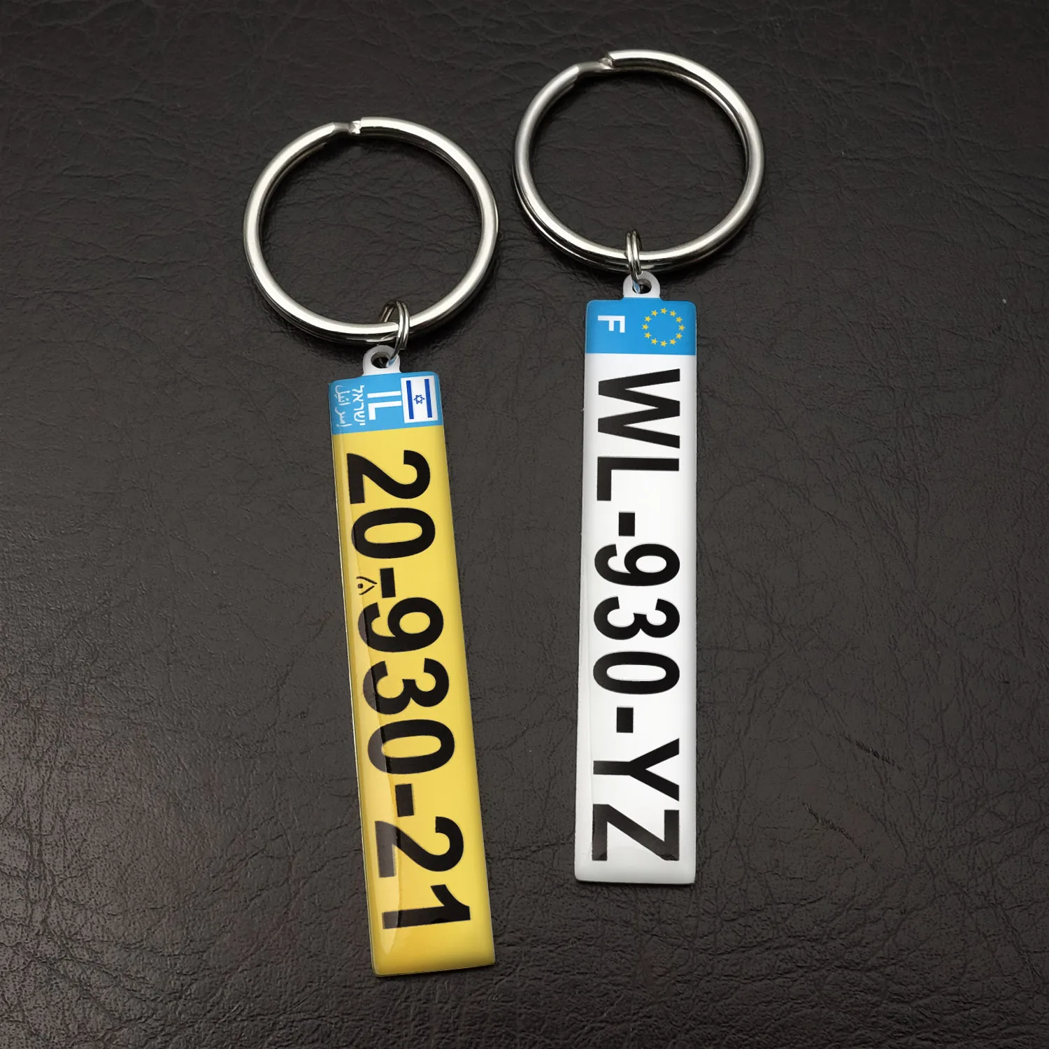 Top Trends: Custom Number Plate Keychain Car Number Plate Keychain Car Number Key Ring Personalized Gift For Him Anti-lost Gift For Driver Shoppable Styles