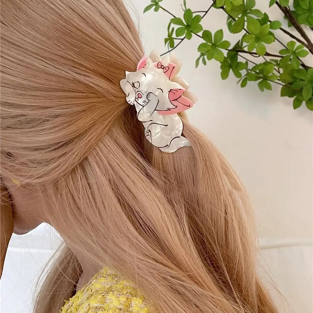 Top Trends: Cartoon Animal Hair Claw For Women Girls Hair Clip Korean Style Large Size Acetate Cat Dog Geometric Shark Clip Ponytail Holder Shoppable Styles