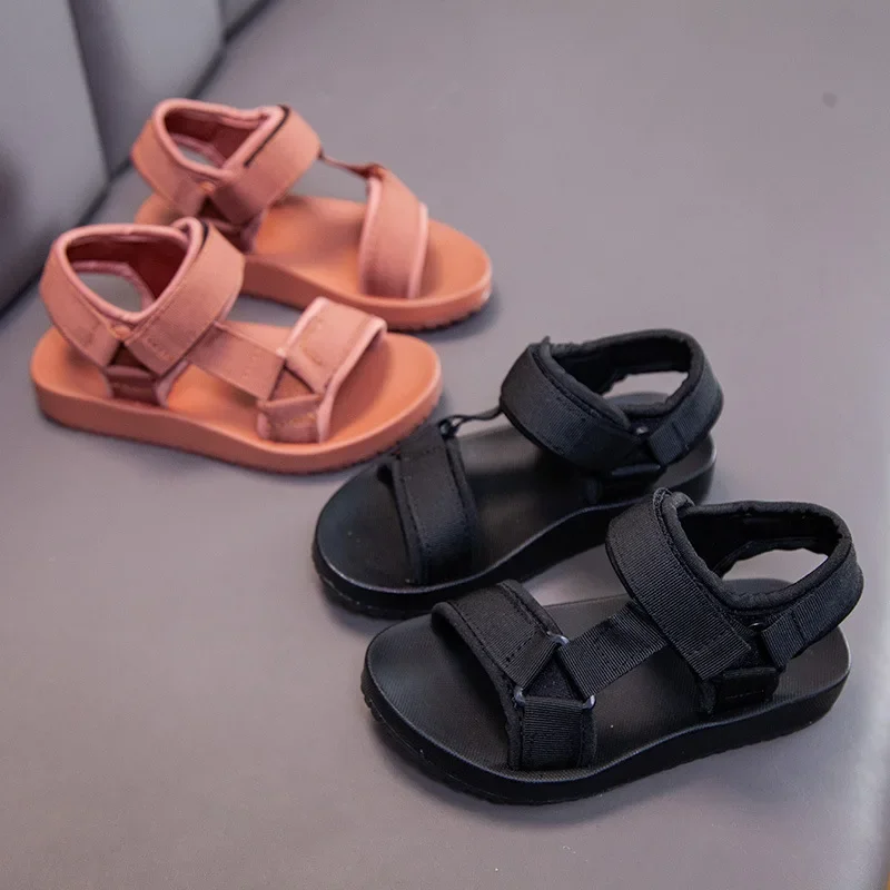 Top Trends: Boys Sandals Summer Kids Shoes Fashion Light Soft Flats Toddler Baby Girls Sandals Infant Casual Beach Children Shoes Outdoor Shoppable Styles