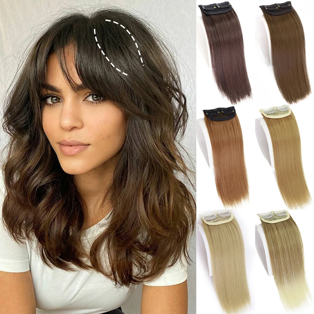 Top Trends: AZQUEEN Invisible Seamless Synthetic Hair Pads Clip In One Piece Increase Hair Volume Hair Extensions Top Side Cover Hairpiece Shoppable Styles