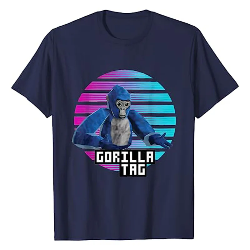 Top Trends: Retro Gorilla Tag Monke VR Gamer For Kids, Adults, Teens T-Shirt Funny Birthday Decorations Tee Gift Boys Fashion Graphic Outfit Shoppable Styles - Image 2