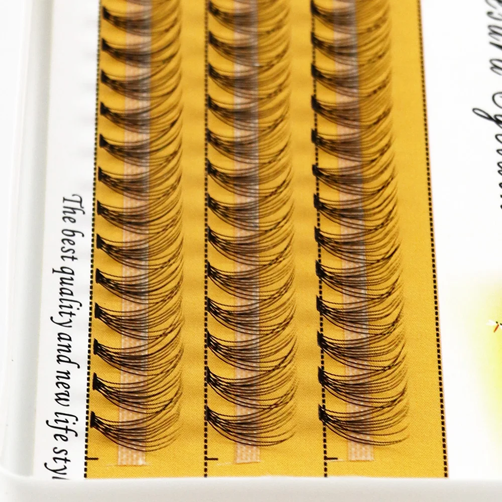 Top Trends: 1 Box / 60 Bunches Mink Eyelashes Natural 3D Russian Individual Eyelash Extension 10D Eyelash Cluster Makeup Tool Lashes Wholesale Shoppable Styles - Image 4