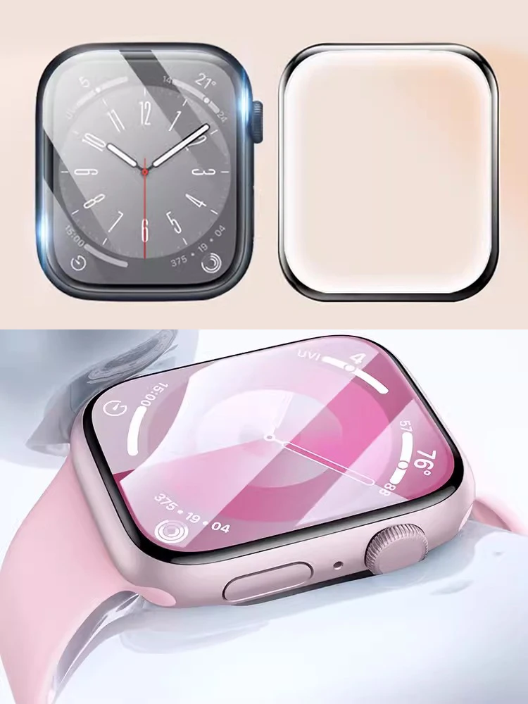 Top Trends: Screen Protector For Apple Watch Series 9-8-7-6 5 4 Se Ultra-2 49mm 41mm 45mm 40mm 44mm 3D (Not Tempered Glass) Film Accessories Shoppable Styles