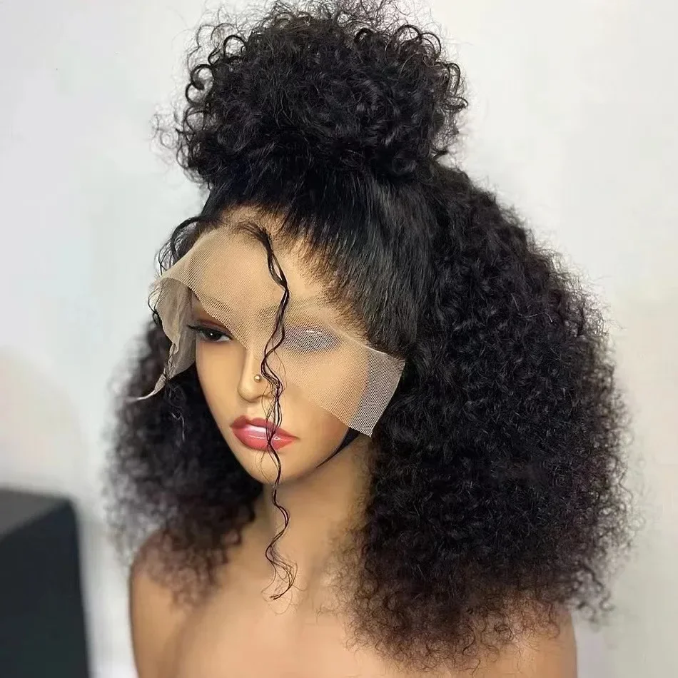 Top Trends: New Wigs Front Lace Wig Cover Black Small Roll Wig Head Cover Brazilian Front Wig Short Wig Deep Wave Non Adhesive Closed Wig Shoppable Styles