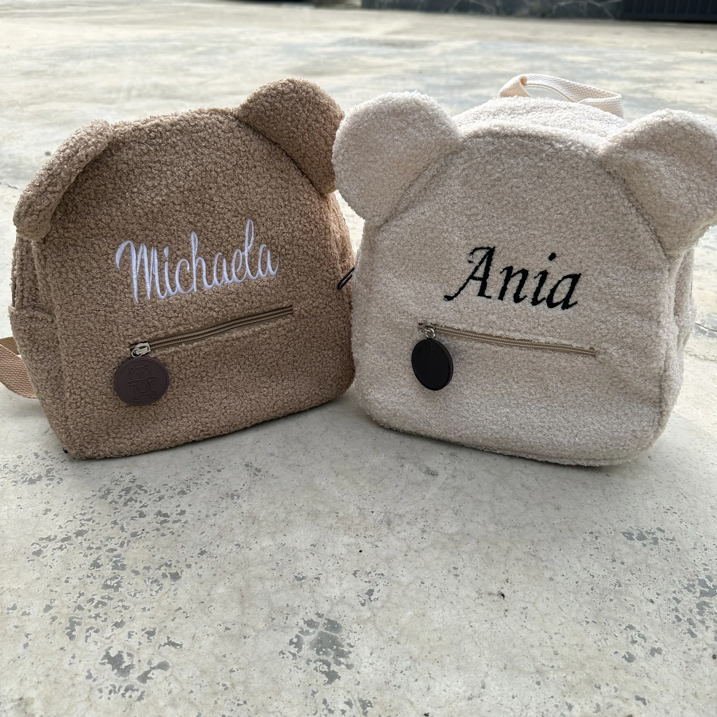 Top Trends: Personalized Embroidered Toddler Backpack Bag Lightweight Plush Bear Bag Kids Custom Name Backpack Gift For Boys Girls Ladies Shoppable Styles - Image 2