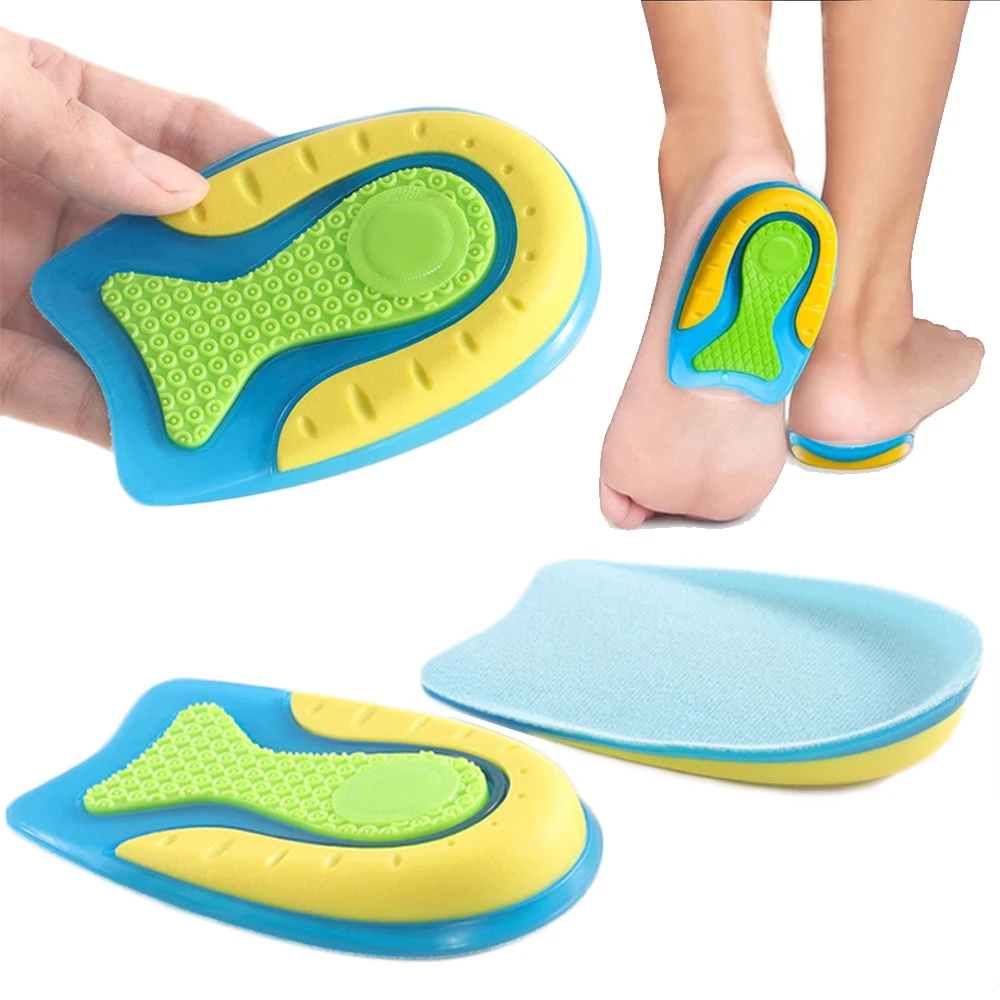 Top Trends: Silicone Gel Insoles For Heel Spurs Fascitis Plantar Pain Relief Treatment Inserts Heel Cup Cushion Height Increase Shoe Insoles Shoppable Styles