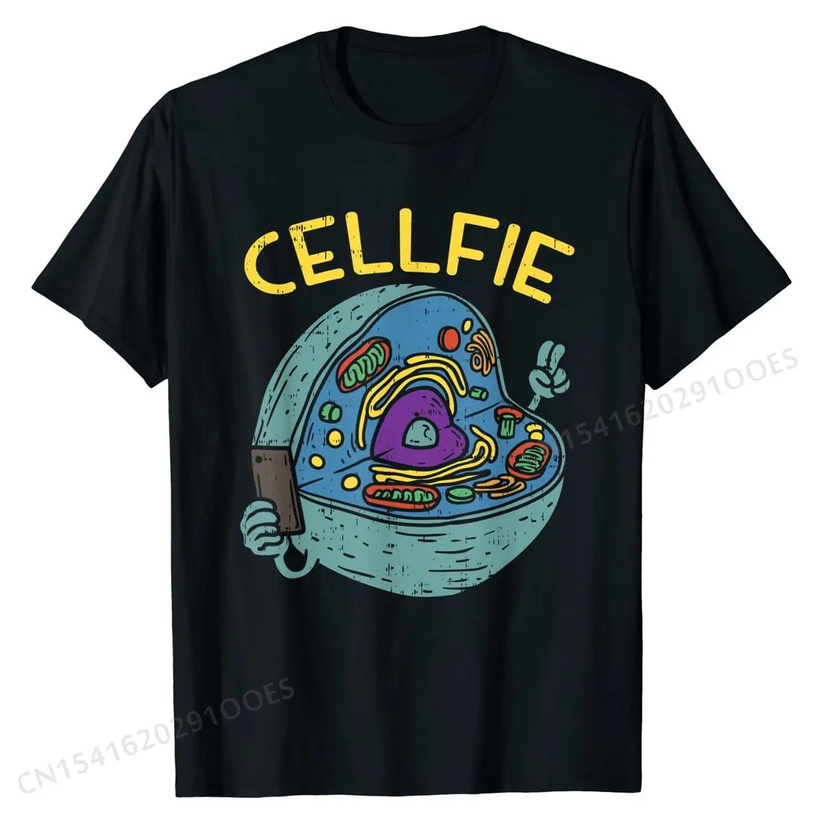 Top Trends: Cell Fie Funny Science Biology Teacher T Shirt Tops Tees Discount Casual Cotton Men's Top T-shirts Casual Shoppable Styles