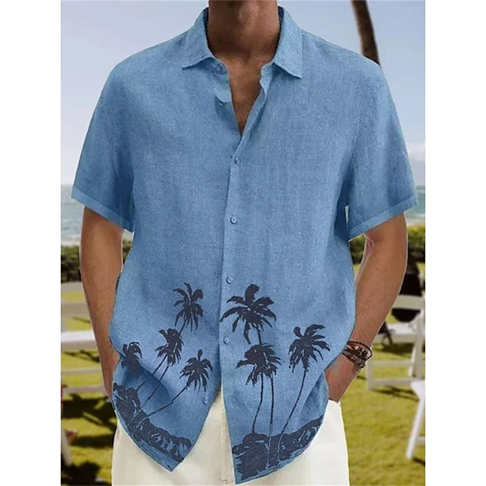 Top Trends: Summer Shirt For Men Hawaii Shirts Oversized Short-sleeved Tops Men's Camisas Masculinos Original Spring New Fashion Clothing Xl Shoppable Styles